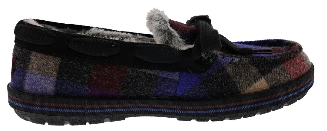 Skechers Bobs Women's Too Cozy Lumbar Jane Memory Foam Slippers 2 Skechers Bobs Women's Too Cozy Lumbar Jane Memory Foam Slippers