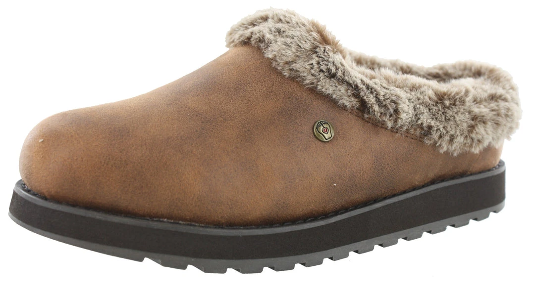 Skechers Women's Bobs Keepsakes R E M Comfort Memory Foam Slippers 1 Skechers Women's Bobs Keepsakes R E M Comfort Memory Foam Slippers