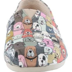 Skechers Women Bobs Plush Wag Party Dog Memory Foam Flats