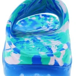 Hoka One One Hoka Unisex Ora Recovery Slide Swirl Sandals For Plantar Fasciitis