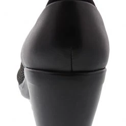 Clarks Of England Clarks Emily Alexa Black Leather Pumps Women's