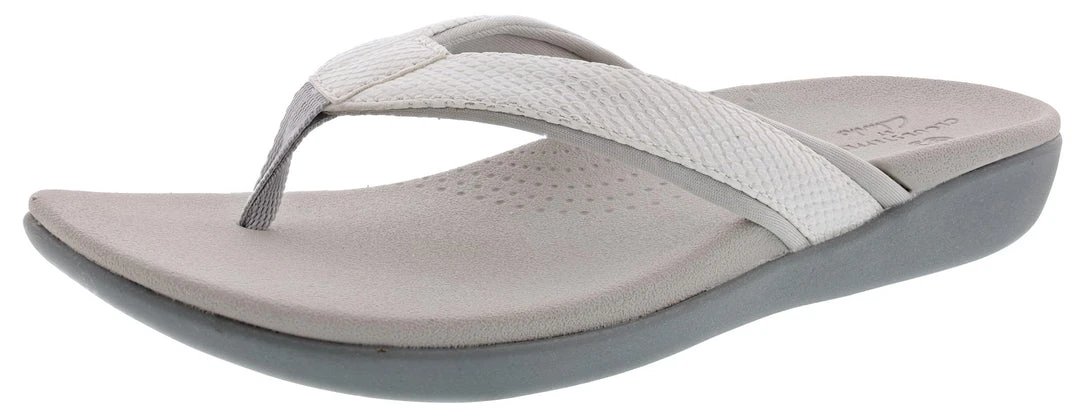 Clarks Of England Clarks Women's Brio Sol Comfort Flip Flops 6 Clarks Of England Clarks Women's Brio Sol Comfort Flip Flops