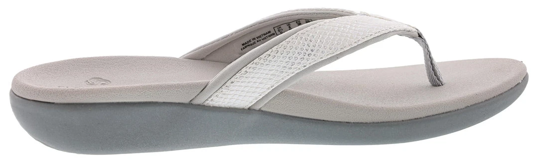 Clarks Of England Clarks Women's Brio Sol Comfort Flip Flops 7 Clarks Of England Clarks Women's Brio Sol Comfort Flip Flops