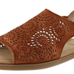 Clarks Women's Reyna Swirl Comfort Dress Flat Sandals Clarks Of England