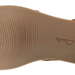 Clarks Women's Reyna Swirl Comfort Dress Flat Sandals Clarks Of England