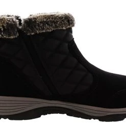 Easy Spirit Women Faux Fur Ankle Booties Vance 10