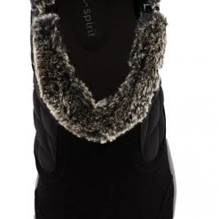 Easy Spirit Women Faux Fur Ankle Booties Vance 10