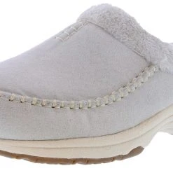 Easy Spirit Women's Travelfurr 2 Slip On Mule Clogs