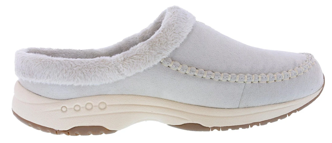 Easy Spirit Women's Travelfurr 2 2E Width Slip On Mule Clogs Easy Spirit Women's Travelfurr 2 2E Width Slip On Mule Clogs
