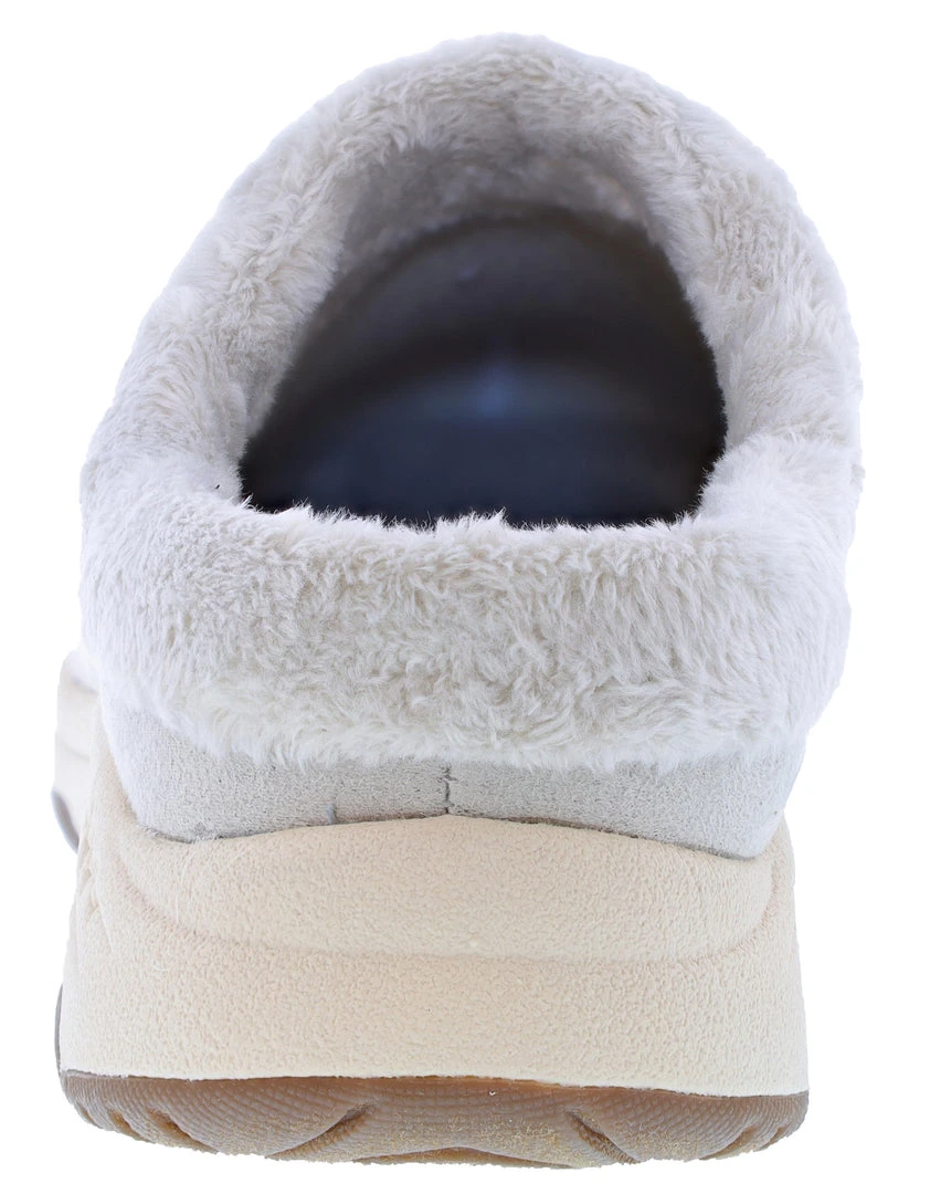 Easy Spirit Women's Travelfurr 2 Wide Width Slip On Mule Clogs Easy Spirit Women's Travelfurr 2 Wide Width Slip On Mule Clogs