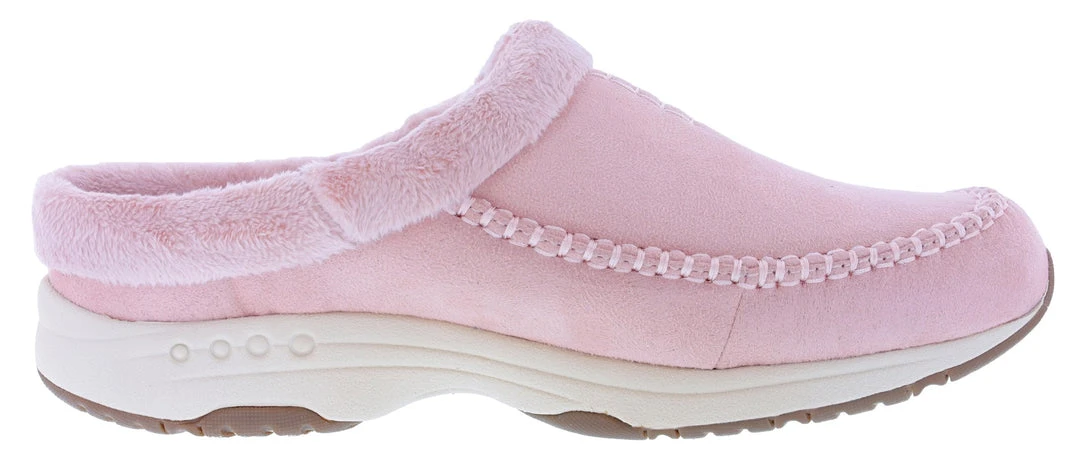 Easy Spirit Women's Travelfurr 2 Wide Width Slip On Mule Clogs Easy Spirit Women's Travelfurr 2 Wide Width Slip On Mule Clogs