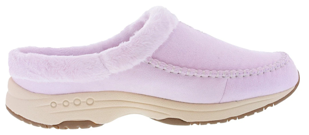 Easy Spirit Women's Travelfurr 2 2E Width Slip On Mule Clogs Easy Spirit Women's Travelfurr 2 2E Width Slip On Mule Clogs