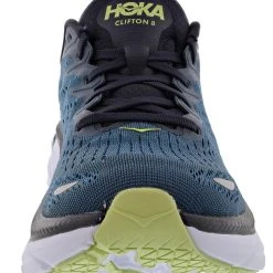 Hoka One One Hoka Clifton 8 2E Wide Men's Ultra Marathon Cushioned Running Shoes