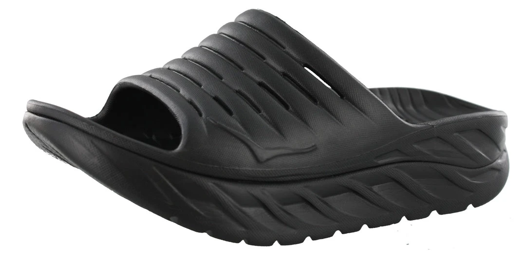 Hoka One One Hoka Ora Recovery Slide Sandals For Plantar Fasciitis Women's 38 Hoka One One Hoka Ora Recovery Slide Sandals For Plantar Fasciitis Women's