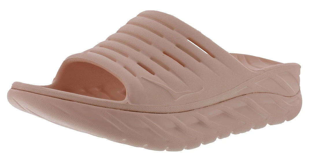 Hoka One One Hoka Ora Recovery Slide Sandals For Plantar Fasciitis Women's 11 Hoka One One Hoka Ora Recovery Slide Sandals For Plantar Fasciitis Women's