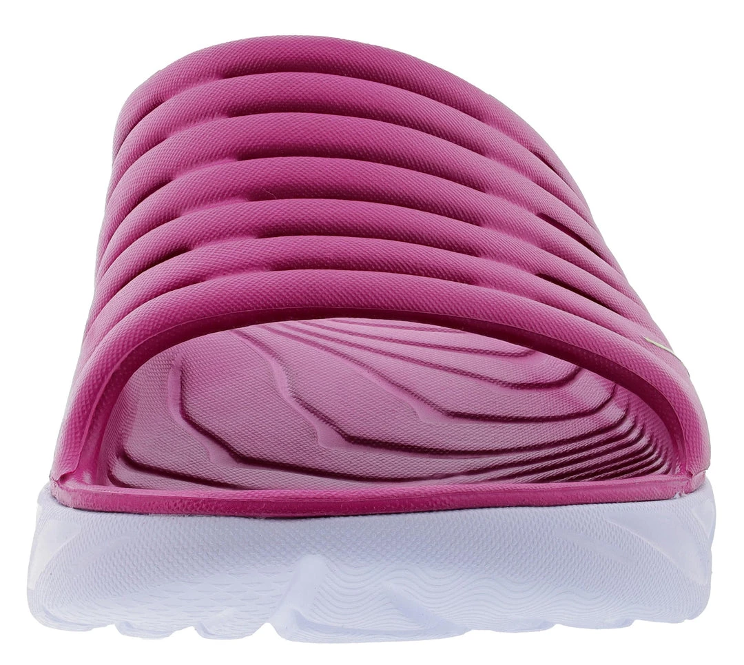 Hoka One One Hoka Ora Recovery Slide Sandals For Plantar Fasciitis Women's 23 Hoka One One Hoka Ora Recovery Slide Sandals For Plantar Fasciitis Women's