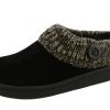 Clarks Of England Clarks Women's Knitted Collar Clog Winter Slippers Angelina