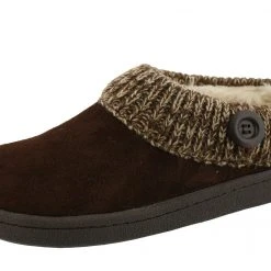 Clarks Of England Clarks Women's Knitted Collar Clog Winter Slippers Angelina