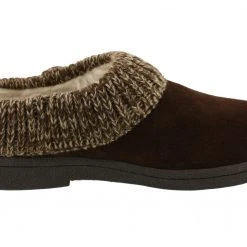 Clarks Of England Clarks Women's Knitted Collar Clog Winter Slippers Angelina