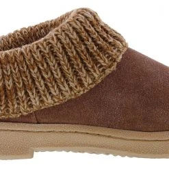 Clarks Of England Clarks Women's Knitted Collar Clog Winter Slippers Angelina