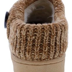 Clarks Of England Clarks Women's Knitted Collar Clog Winter Slippers Angelina