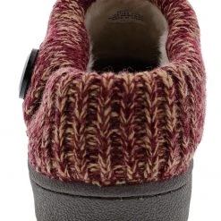 Clarks Of England Clarks Women's Knitted Collar Clog Winter Slippers Angelina