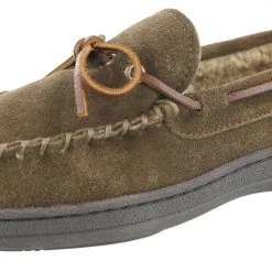 Clarks Of England Clarks Men Warm Cozy Slip On Moccasin Winter Slippers Rudy