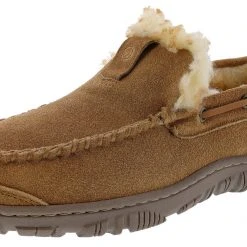 Clarks Of England Clarks Men Warm Cozy Easy On Slip On Moccasin Slippers Warren