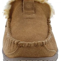 Clarks Of England Clarks Men Warm Cozy Easy On Slip On Moccasin Slippers Warren