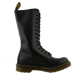 Dr. Martens Women's 1914 Smooth Leather AirWair Air Cushion Sole Durable 14 Eye Tall Boots