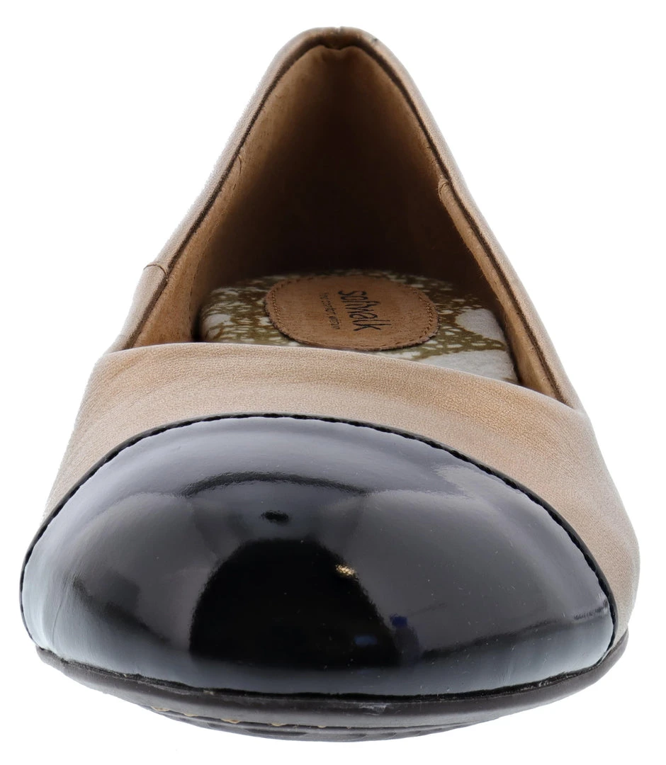 Softwalk Women's Napa Wide Width Slip On Ballerina Flats 3 Softwalk Women's Napa Wide Width Slip On Ballerina Flats