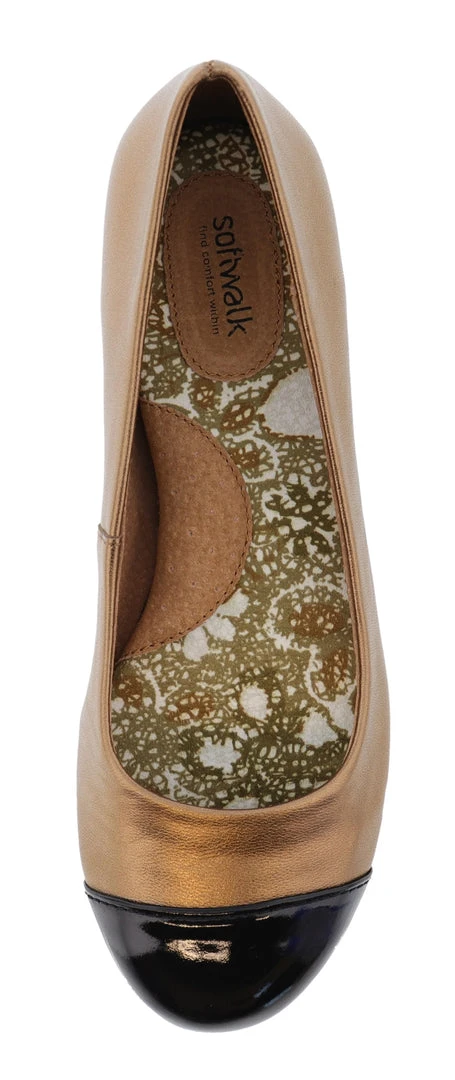 Softwalk Women's Napa Wide Width Slip On Ballerina Flats 6 Softwalk Women's Napa Wide Width Slip On Ballerina Flats