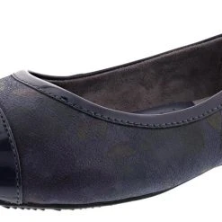 Softwalk Women's Napa Narrow Width Slip On Ballerina Flats