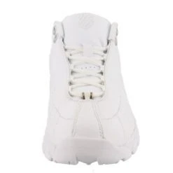 K-Swiss Mens Leather Walking White Shoes ST329 CMF