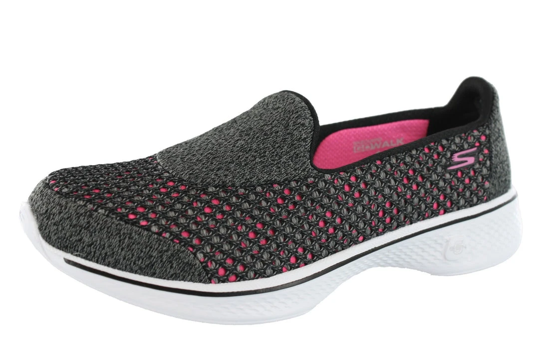 Skechers Women Easy On Casual Flexible Walking Slip On Shoes 1 Skechers Women Easy On Casual Flexible Walking Slip On Shoes