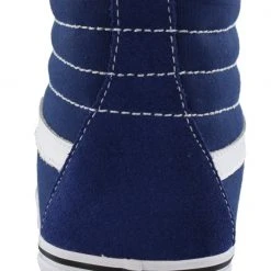 Vans Mens Hi Top Walking Skate Shoes Vulcanized Rubber Sole Sk8-Hi