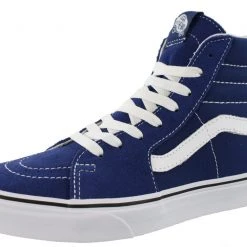 Vans Mens Hi Top Walking Skate Shoes Vulcanized Rubber Sole Sk8-Hi