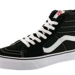 Vans Mens Hi Top Walking Skate Shoes Vulcanized Rubber Sole Sk8-Hi