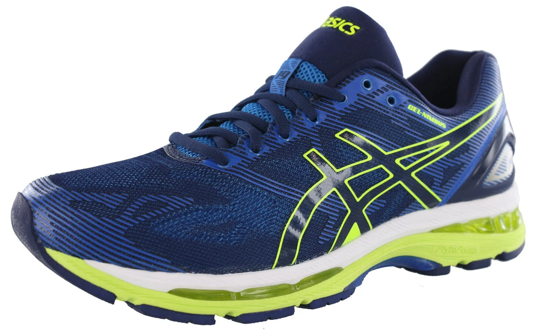 ASICS Men Walking Trail Cushioned Running Sneakers Gel Nimbus 19 1 ASICS Men Walking Trail Cushioned Running Sneakers Gel Nimbus 19
