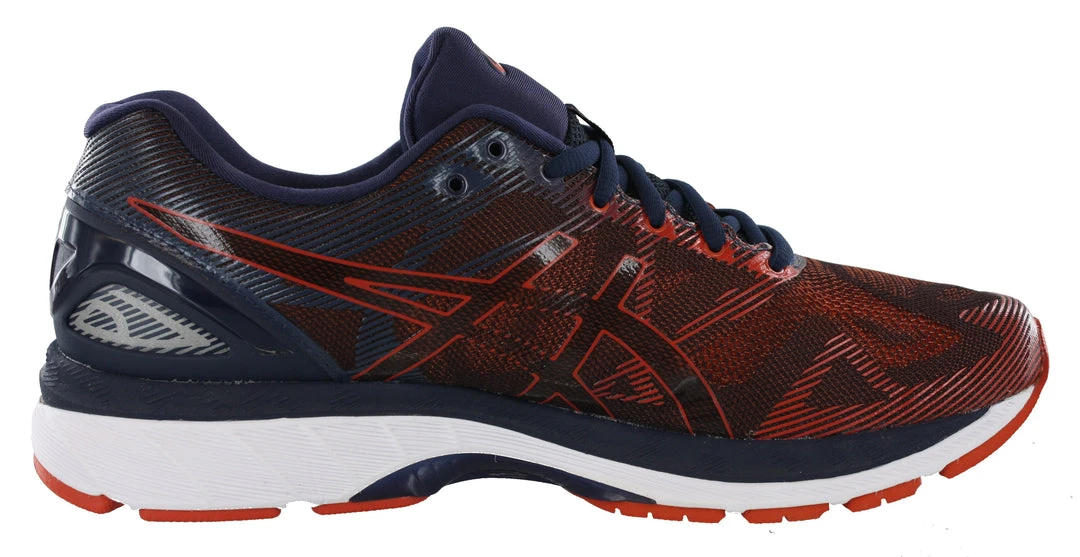 ASICS Men Walking Trail Cushioned Running Sneakers Gel Nimbus 19 12 ASICS Men Walking Trail Cushioned Running Sneakers Gel Nimbus 19