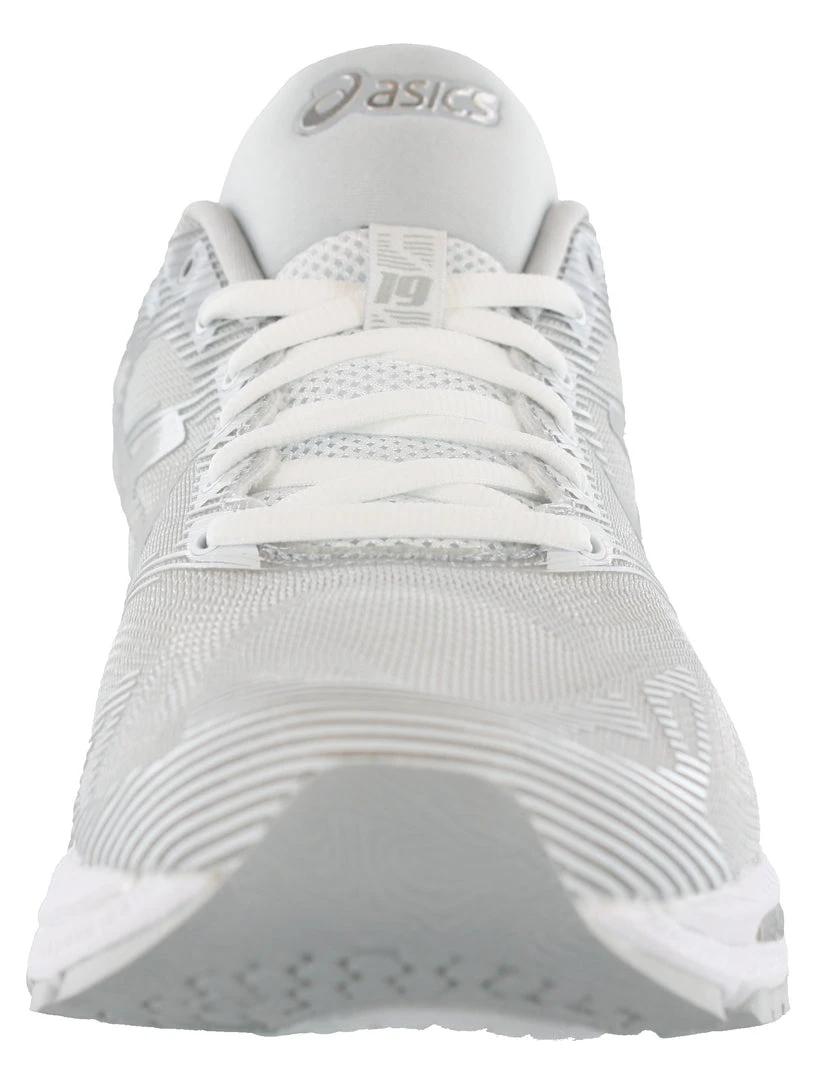 ASICS Men Walking Trail Cushioned Running Sneakers Gel Nimbus 19 33 ASICS Men Walking Trail Cushioned Running Sneakers Gel Nimbus 19