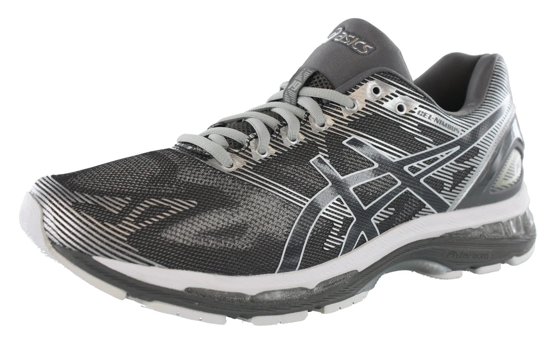 ASICS Men Walking Trail Cushioned Running Sneakers Gel Nimbus 19 44 ASICS Men Walking Trail Cushioned Running Sneakers Gel Nimbus 19
