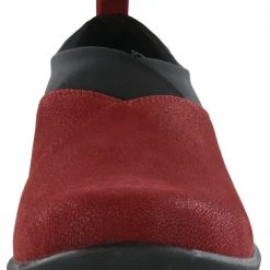 Clarks Of England Clarks Women Sillian Greer Red Slip On Casual Shoes 7 Clarks Of England Clarks Women Sillian Greer Red Slip On Casual Shoes