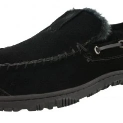 Clarks Of England Clarks Men Warm Cozy Easy On Slip On Moccasin Slippers Warren