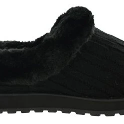 Skechers Women Medium Width Furry Cozy Open Back Slippers Ice Angel 29 Skechers Women Medium Width Furry Cozy Open Back Slippers Ice Angel