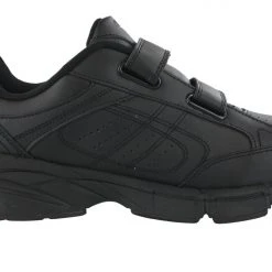 Dr. Scholls Mens Omega Hoop And Loop Tennis Shoes For Elderly Wide Width