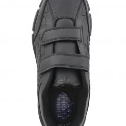 Dr. Scholls Mens Omega Hoop And Loop Tennis Shoes For Elderly Wide Width