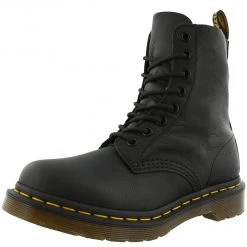 Dr. Martens Womens Leather Combat Slip Resistant Boots 1460 Pascal