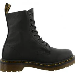 Dr. Martens Womens Leather Combat Slip Resistant Boots 1460 Pascal