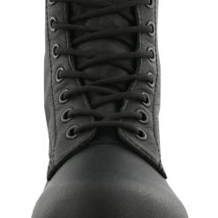 Dr. Martens Womens Leather Combat Slip Resistant Boots 1460 Pascal